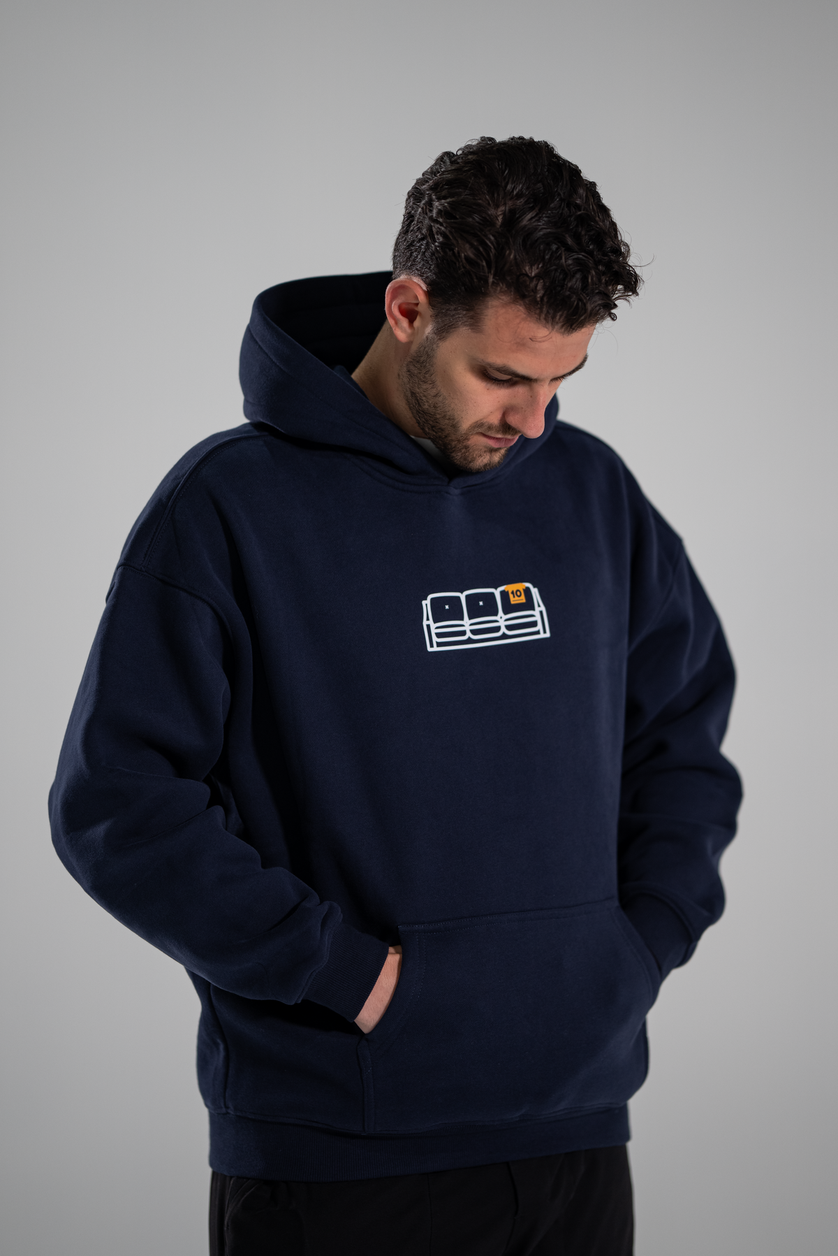 Box2box Merch Blue Hoodie – Box2Box Clothing